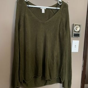 H&M Basic Sexy V-Neck Knit Sweater